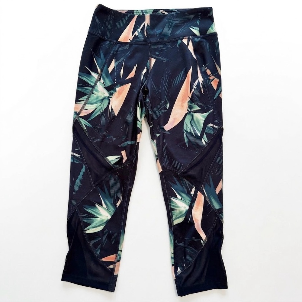 Tek Gear Drytek Printed Cropped Leggings Size Small